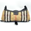 Burberry Black Nova Check Pocket convertible pocket bag