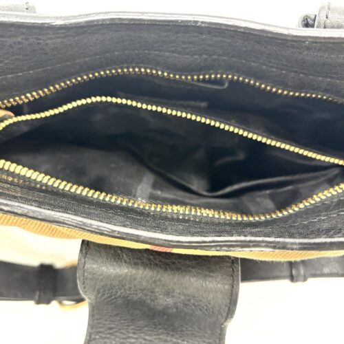 Burberry Black Nova Check Pocket convertible pocket bag