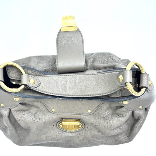 Louis Vuitton Grey Monogram Mahina Leather Solar PM Bag