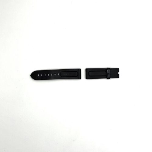 Black Rubber Strap 24mm for Panerai watch