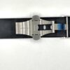 Black Rubber Strap 24mm with buckle for Panerai watch
