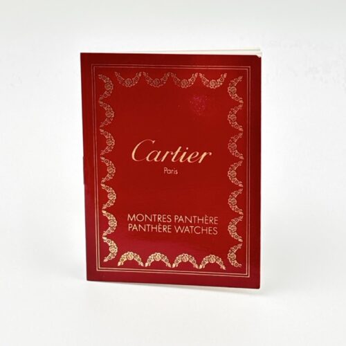 PCW 4024 Montres Panthère cartier booklet