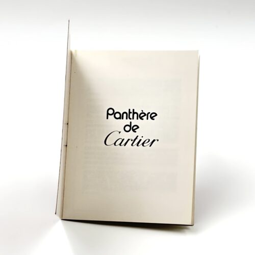 PCW 4024 Montres Panthère cartier booklet