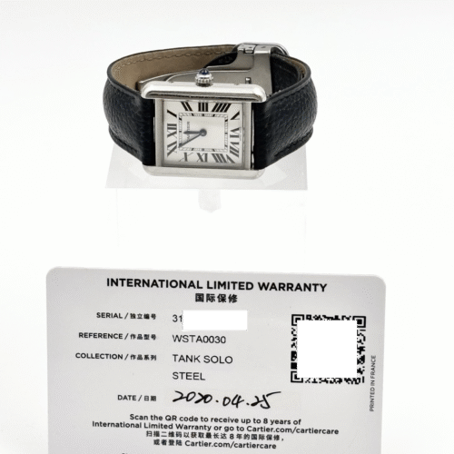Cartier Tank Solo WSTA0030