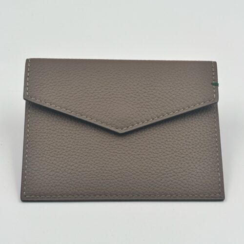 Rolex Leather Card Case Taupe Brown 2025