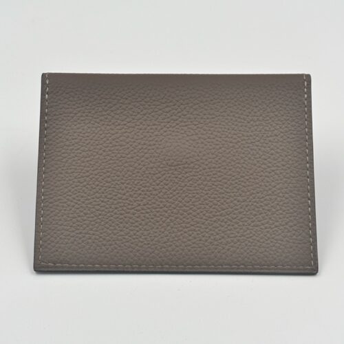 Rolex Leather Card Case Taupe Brown 2025