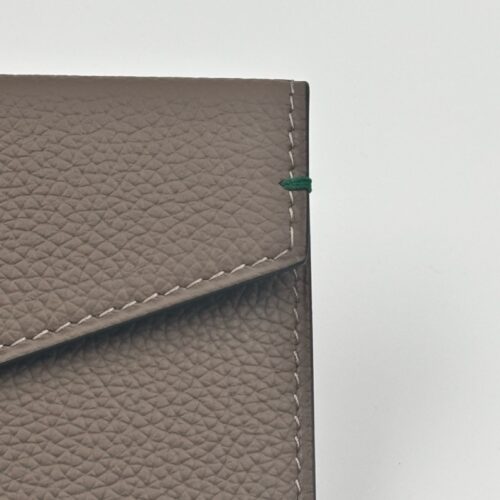 Rolex Leather Card Case Taupe Brown 2025