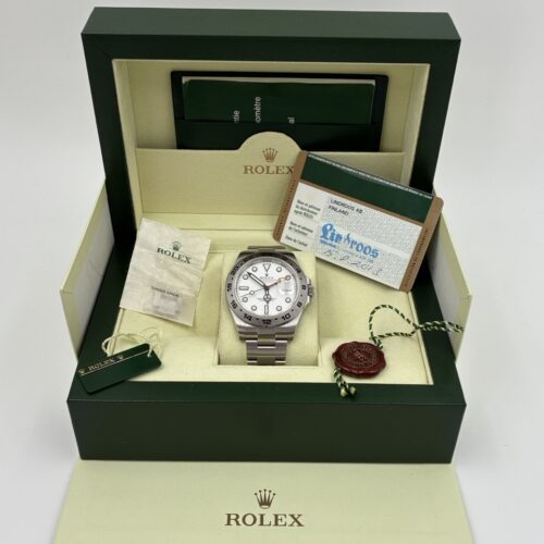 Rolex Explorer II Polar 216570 Full Set