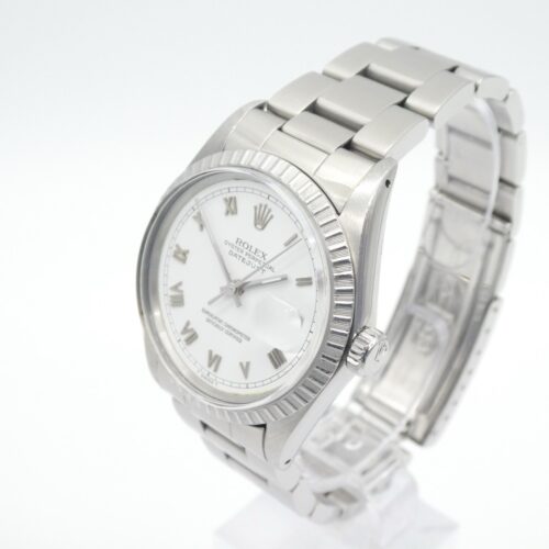 Rolex Datejust 36 Roman white dial 16030
