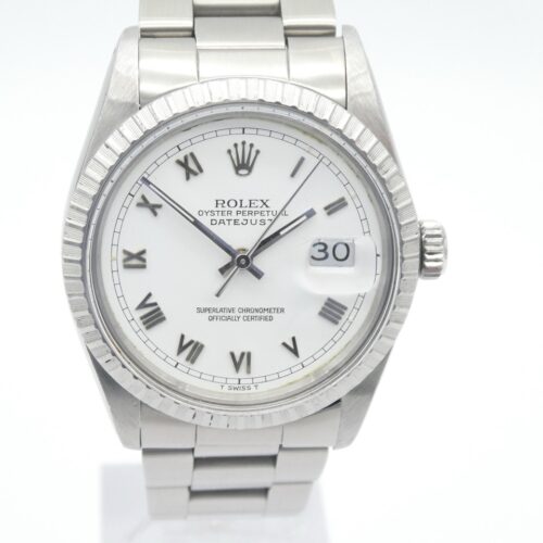 Rolex Datejust 36 Roman white dial 16030