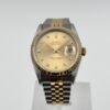 Rolex Datejust 36 16223 Champagne Dial With Diamond Indices LxryVIntage LXV