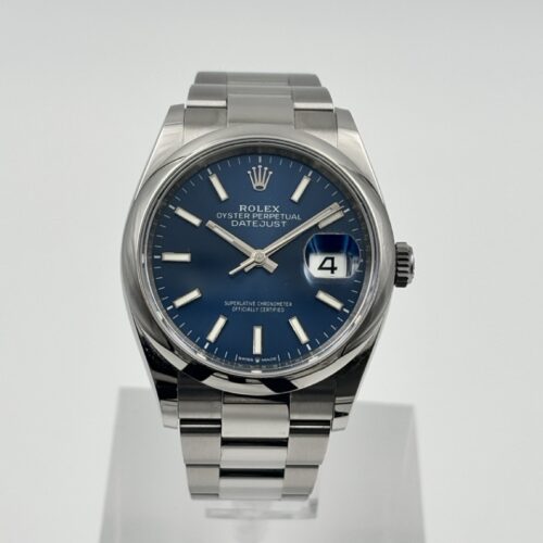 Rolex Datejust 36 126200 Blue DIal LxryVIntage