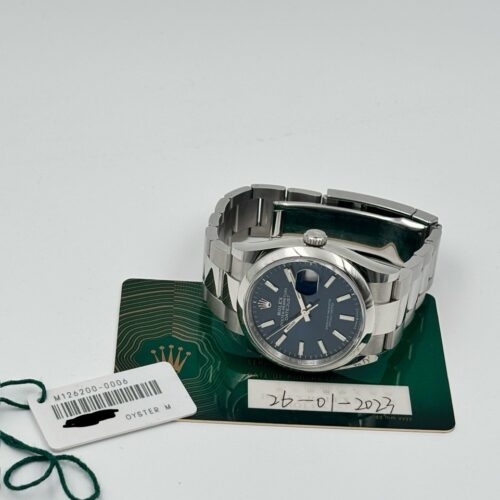 Rolex Datejust 36 126200 Blue DIal LxryVIntage