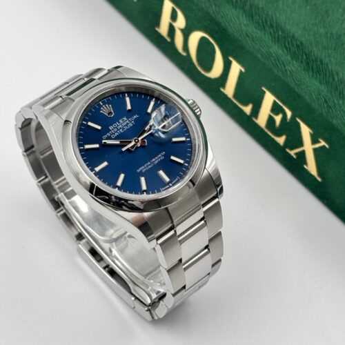 Rolex Datejust 36 126200 Blue DIal LxryVIntage