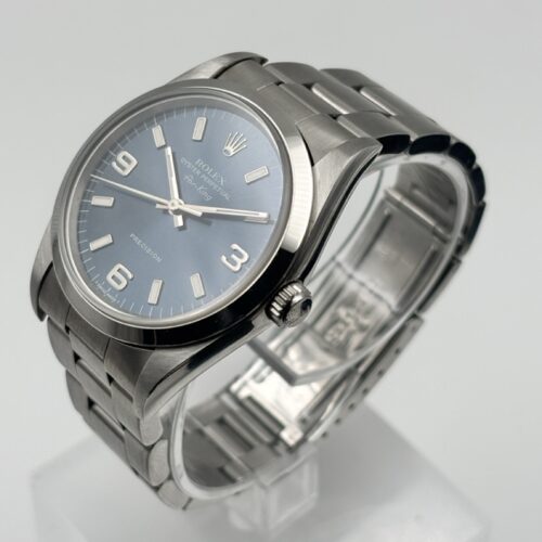 Rolex Airking Blue Dial LxryVintage LXV