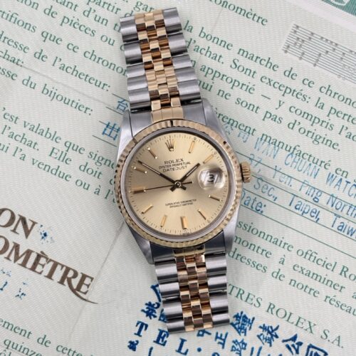 Rolex Datejust 36 16233 with papers X Serial