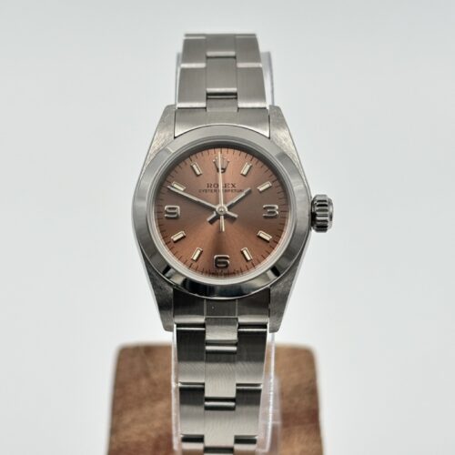 Rolex Oyster Perpetual 26 lady Pink Dial