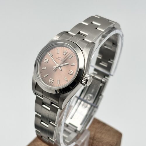Rolex Oyster Perpetual 26 lady Pink Dial