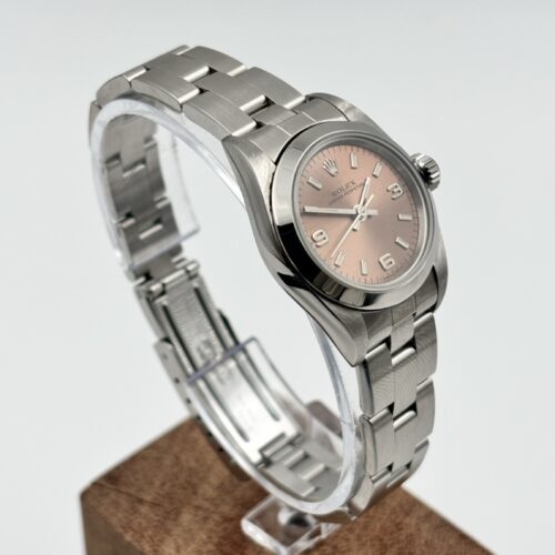 Rolex Oyster Perpetual 26 lady Pink Dial
