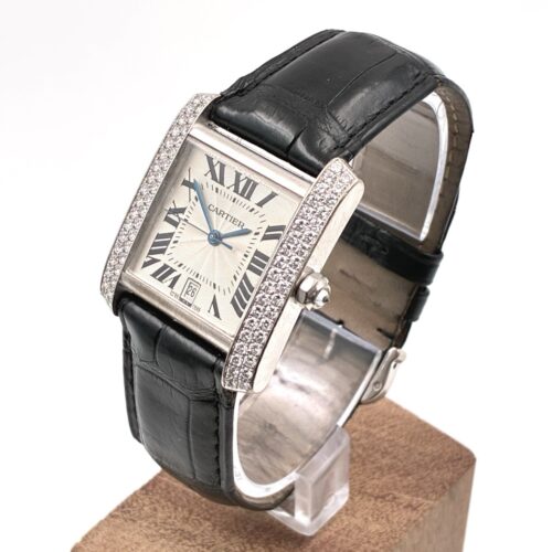 Cartier Tank Française 18K White Gold 2366