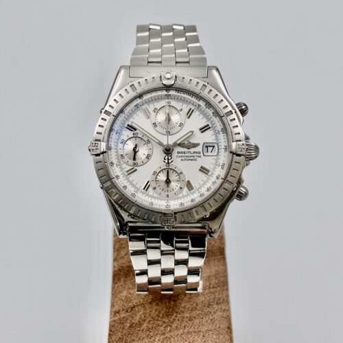 Breitling Chronomat A13352 White dial Full Set