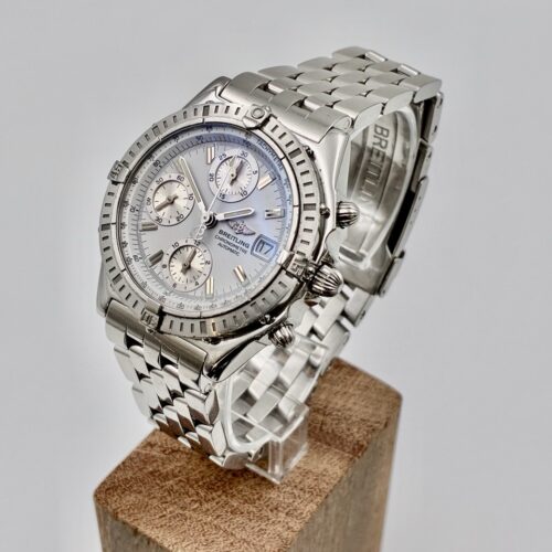 Breitling Chronomat A13352 White dial Full Set