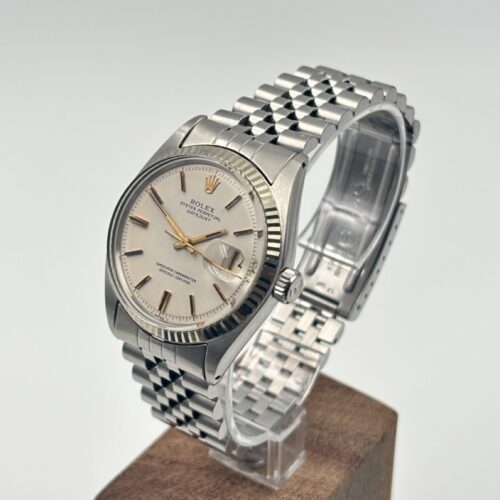 Rolex Datejust 36 1601 white dial golden indices