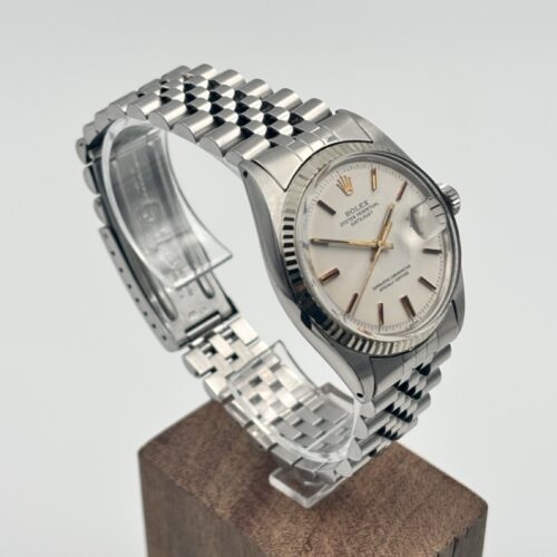 Rolex Datejust 36 1601 white dial golden indices