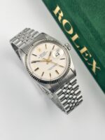Rolex Datejust 36 1601 white dial golden indices