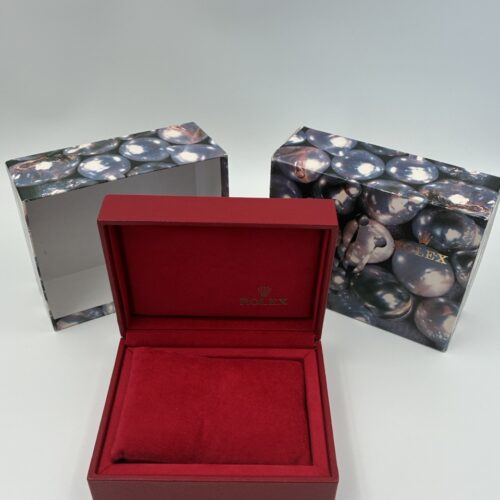 Rolex Ladies vintage watch box 179173 Full Red with Outerbox 14.00.01