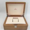 Omega Wooden watch box including travel case
