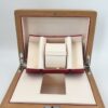 Omega Wooden watch box including travel case