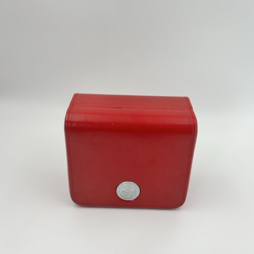 Omega vintage red watch box