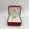 Omega vintage red watch box