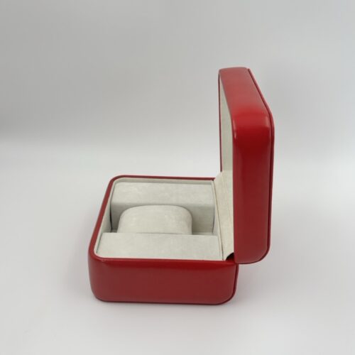 Omega vintage red watch box