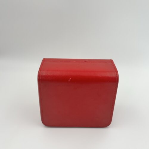 Omega vintage red watch box