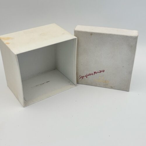 Omega Vintage Grey Box with Outerbox and booklets