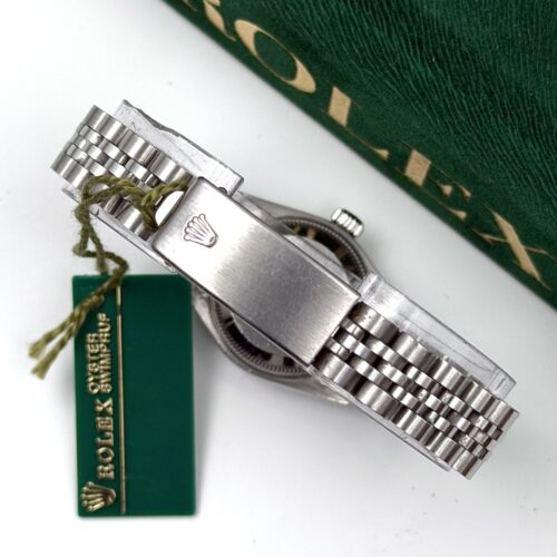 Rolex Lady-Datejust 26 Pink Salmon Roman Dial 69174 Unpolished Tag Paper and Box