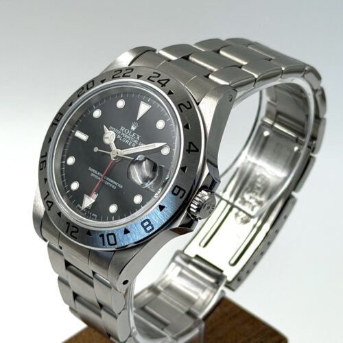 Rolex Explorer II Black DIal Like New condition serviced and papers