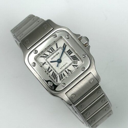 Cartier Santos Galbée Small W20054D6 With Papers an pouch