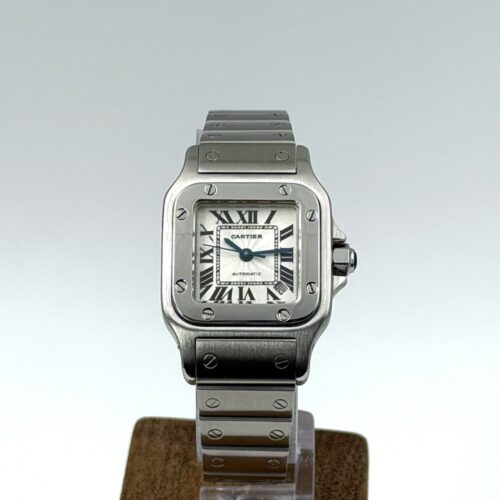 Cartier Santos Galbée Small W20054D6 With Papers an pouch